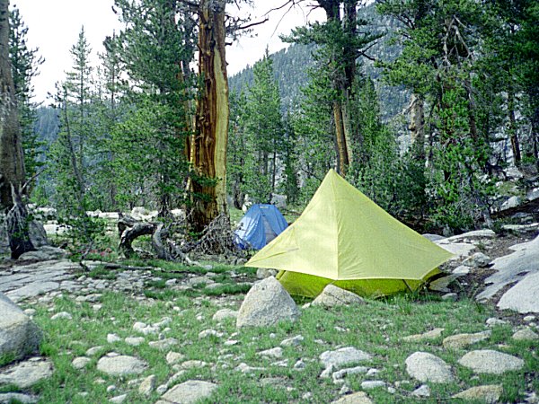 Camp site Gardiner Basin
