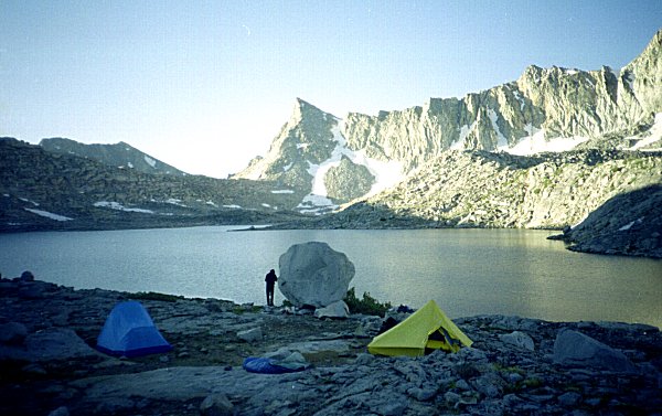 Camp Site Upper Gardiner Basin