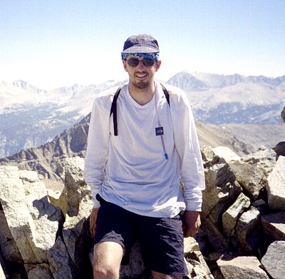 Chris on Mt. Kaweah